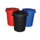 Earlswood Heavy Duty Dustbin & Lid With Clips 110L