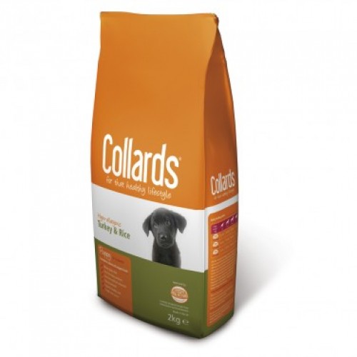 Collards puppy food shop
