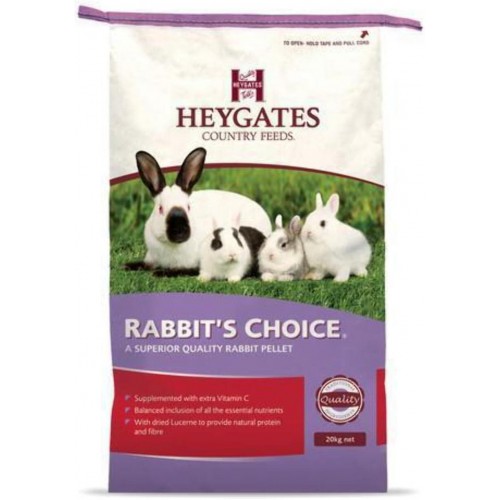 heygates rabbit pellets